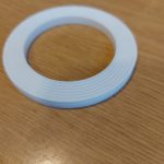 Glass drop forming rings