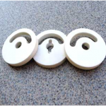 Ceramic shear valves, medical valves